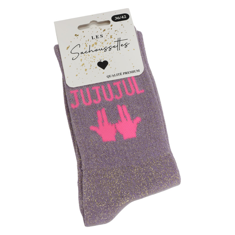 JUJUJUL Violine, Chaussettes Les Sachoussettes