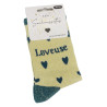 LOVEUSE Or, Chaussettes Les Sachoussettes
