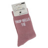 TROP BELLE TIE Rose Glitter, Chaussettes Les Sachoussettes