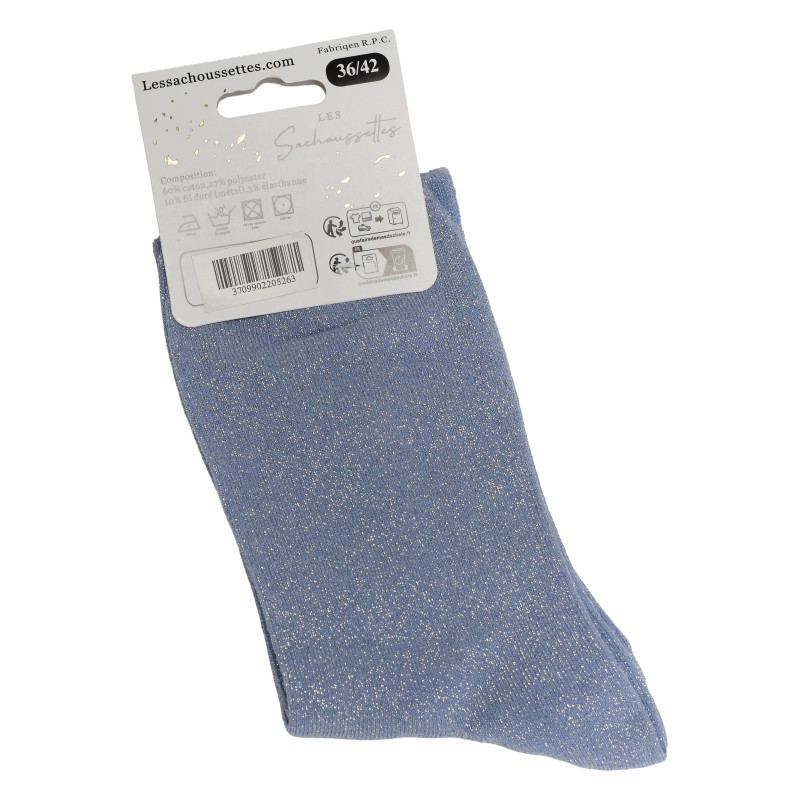 CANON Bleu Ciel, Chaussettes Les Sachoussettes