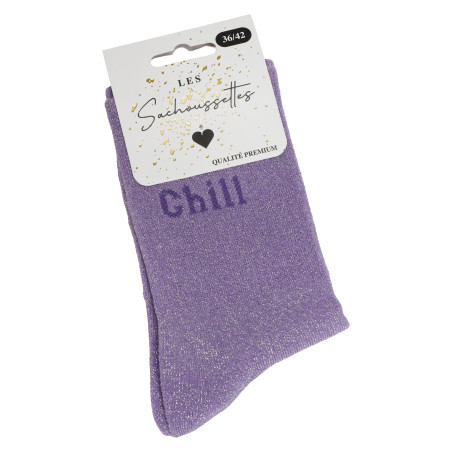 CHILL Violine, Chaussettes Les Sachoussettes