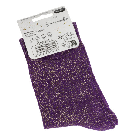 FEMINISTE Violet, Chaussettes Les Sachoussettes