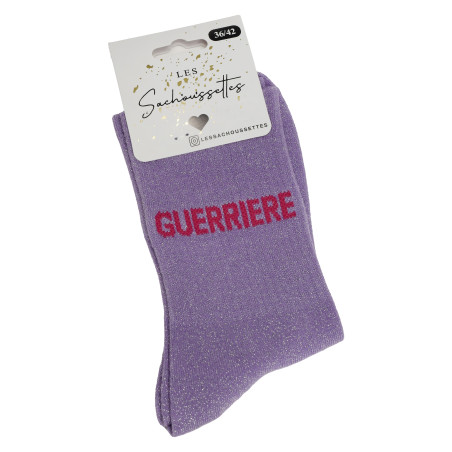 GUERRIERE Violine, Chaussettes Les Sachoussettes