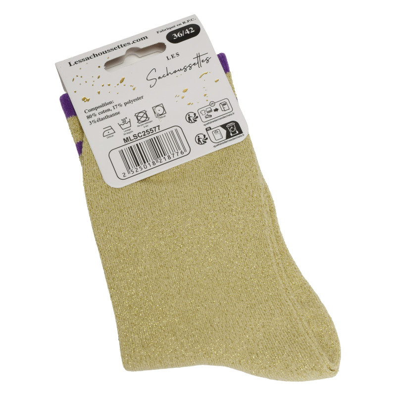 LA KIFFANCE Or, Chaussettes Les Sachoussettes