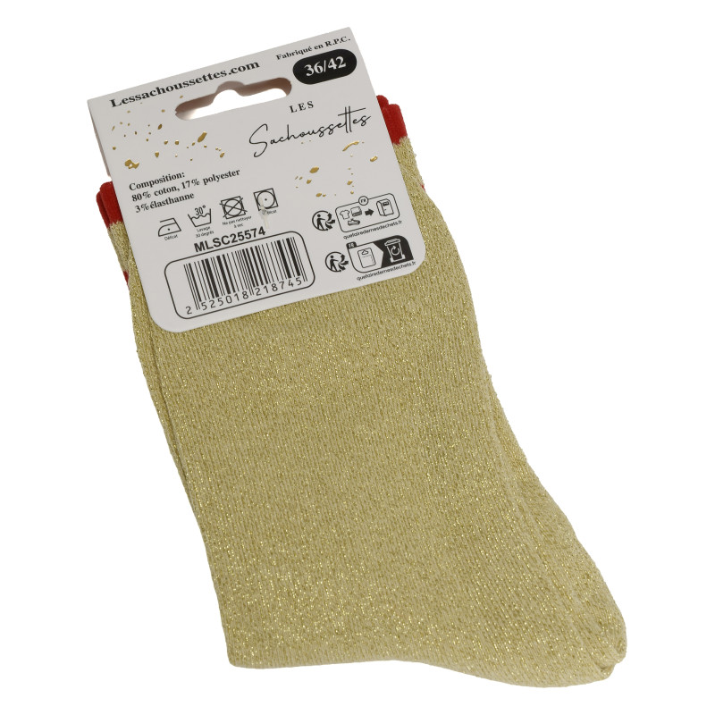 LE SANG Or, Chaussettes Les Sachoussettes