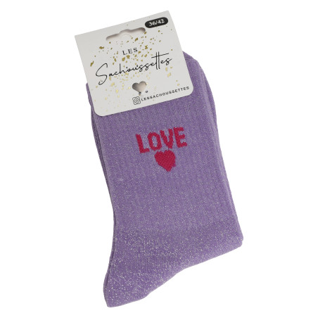 LOVE Violine, Chaussettes Les Sachoussettes