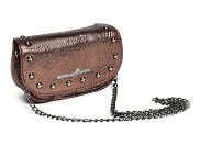 CHARLAY STONE POCHETTE BANDOULIERE HE899<br>bronze