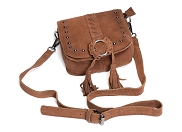CHARLAY STONE SAC BANDOULIERE SUEDE HE974<br>marron