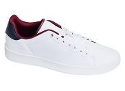 TOMMY HILFIGER COURT SNEAKER LEATHER CUP 4483<br>blanc