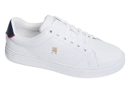 TOMMY HILFIGER ELEVATED ESSENTIAL COURT SNEAKER 6965<br>blanc