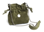CHARLAY STONE POCHETTE BANDOULIERE HE1072<br>vert