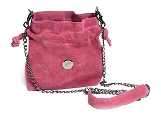 CHARLAY STONE POCHETTE BANDOULIERE HE1072<br>rose