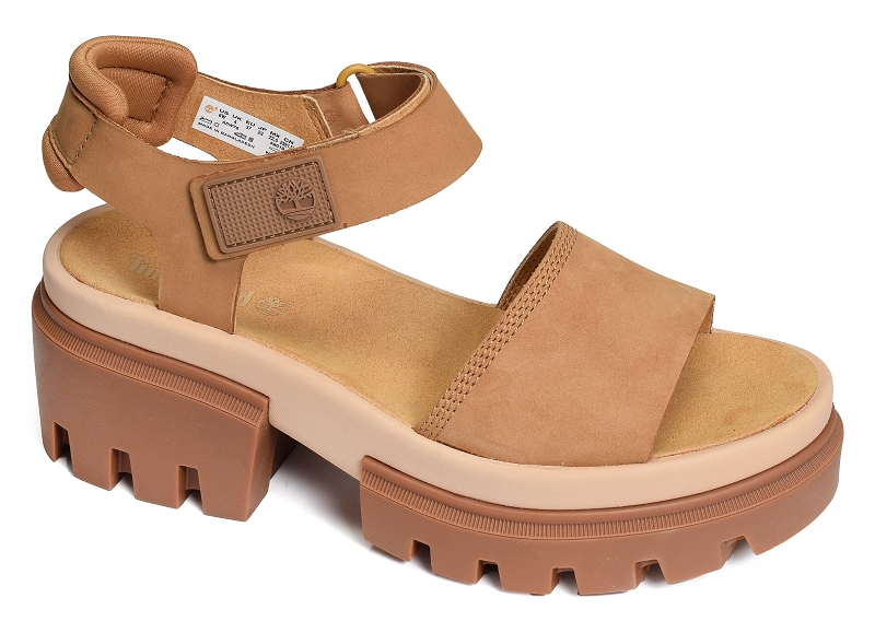 Timberland sandales a talon Everleigh ankle strap