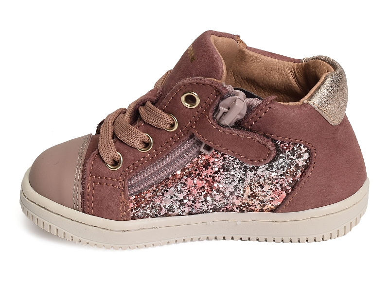 Babybotte chaussures a lacets Frida zip3159301_3