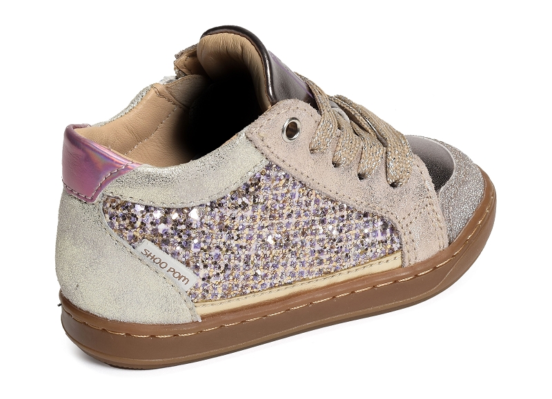 Shoopom chaussures a lacets Bouba connect girl glitter3164601_2