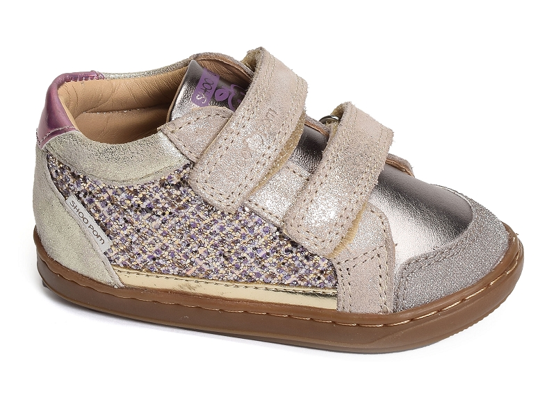 Shoopom chaussures a scratch Bouba easy connect glitter