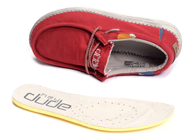 Heydude chaussures en toile Wally washed5170111_4