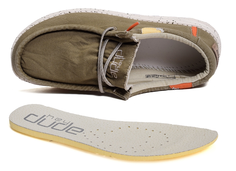 Heydude chaussures en toile Wally washed5170112_4
