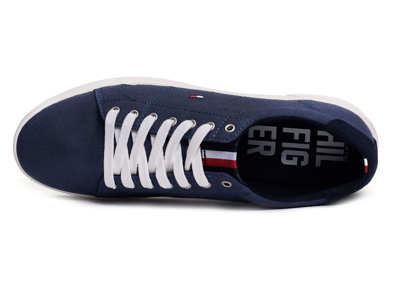 Tommy hilfiger chaussures en toile Iconic long lace sneaker 15366734901_4
