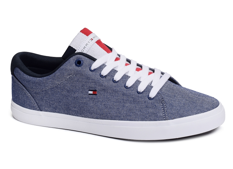 Tommy hilfiger chaussures en toile Essential chambray vulcanized 3472