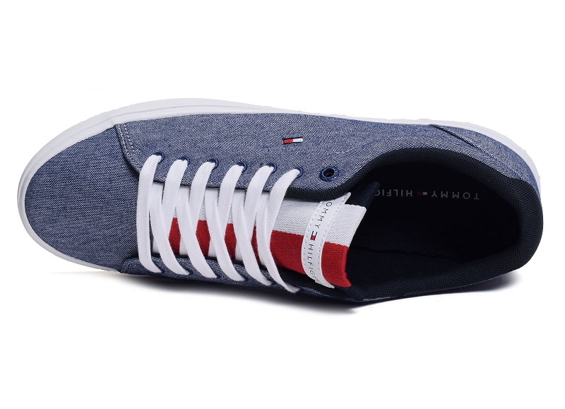 Tommy hilfiger chaussures en toile Essential chambray vulcanized 34726749301_4