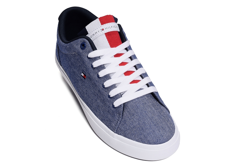 Tommy hilfiger chaussures en toile Essential chambray vulcanized 34726749301_5