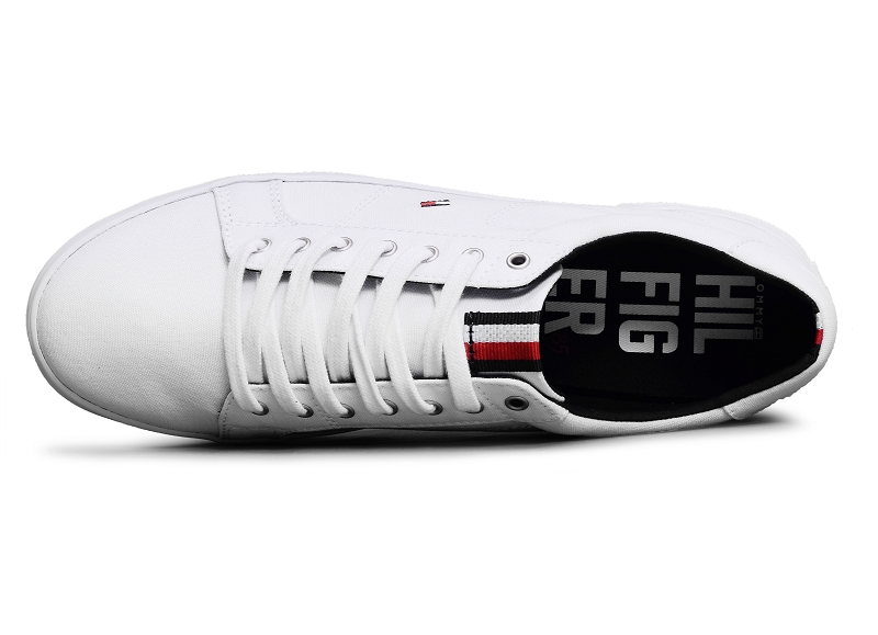Tommy hilfiger chaussures en toile Iconic long lace sneaker 15366749601_4