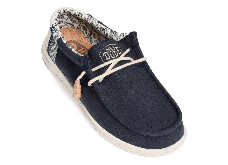 Heydude chaussures en toile Wally breack stitch6763803_5