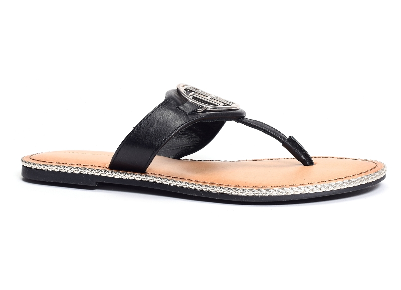 Tommy hilfiger mules et sabots Essential leather flat sandal 5620