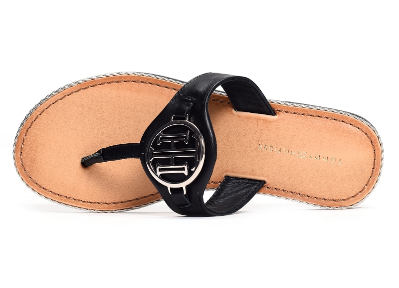Tommy hilfiger mules et sabots Essential leather flat sandal 56206767901_4