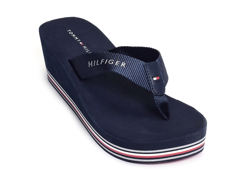 Tommy hilfiger tongs Tommy stripes wedge beach sandal 56556768101_5