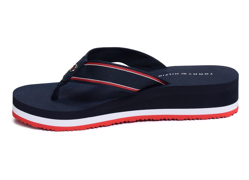 Tommy hilfiger tongs Tommy mid wedge beach sandal 56616768601_3