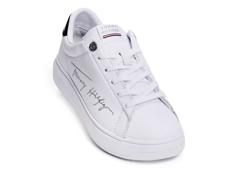 Tommy hilfiger baskets Signature tommy leather cupsole 52196850201_5