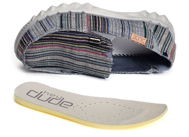 Heydude chaussures en toile Farty chambray6870901_4