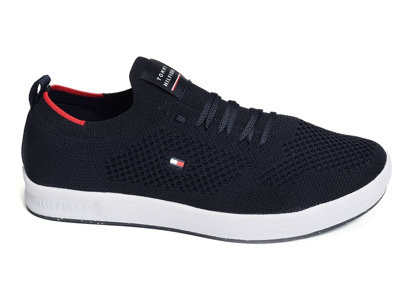 Tommy hilfiger chaussures en toile Sustainable knit sock cupsole 4007