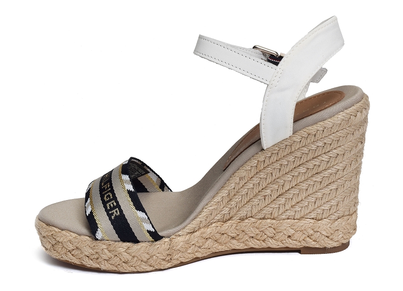 Tommy hilfiger sandales compensees Corporate webbing high wedge 62956882802_3