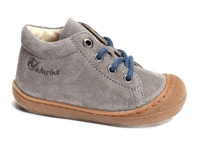 Naturino chaussures a lacets Cocoon boy velours
