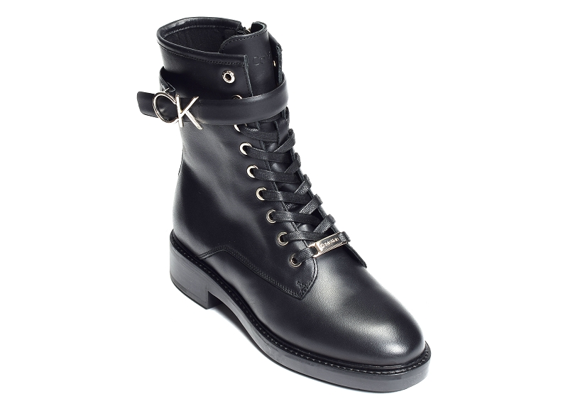 Calvin klein bottines et boots Rubber sole combat 12547025601_5
