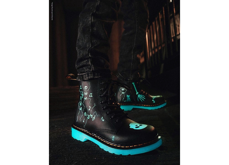 Doc martens bottines et boots 1460 skelly print hydro9587601_5
