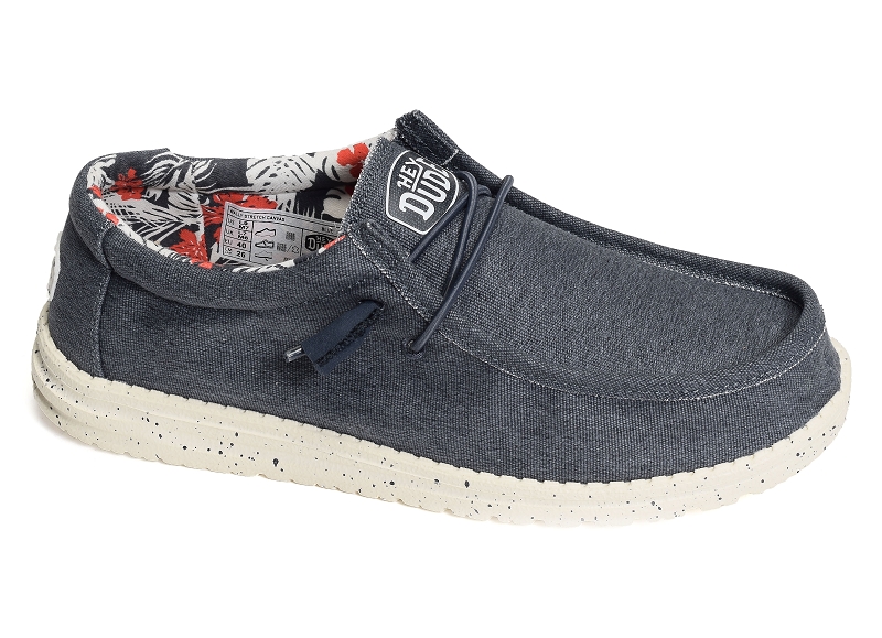 Heydude chaussures en toile Wally stretch canvas
