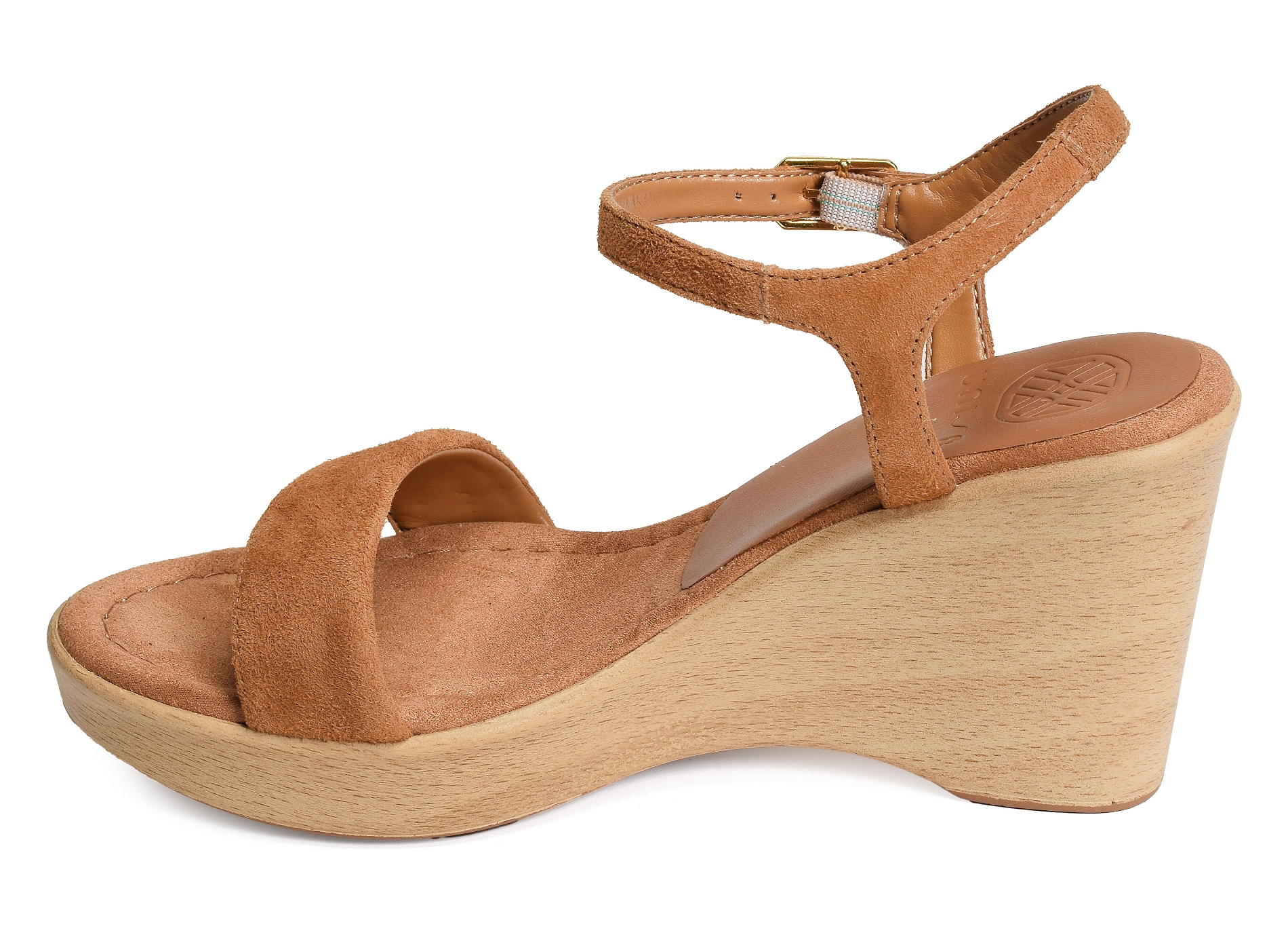 Femme Chaussures Chaussures à talons Sandales compensées Sandale avec compensé en cuir effet serpent Unisa 
