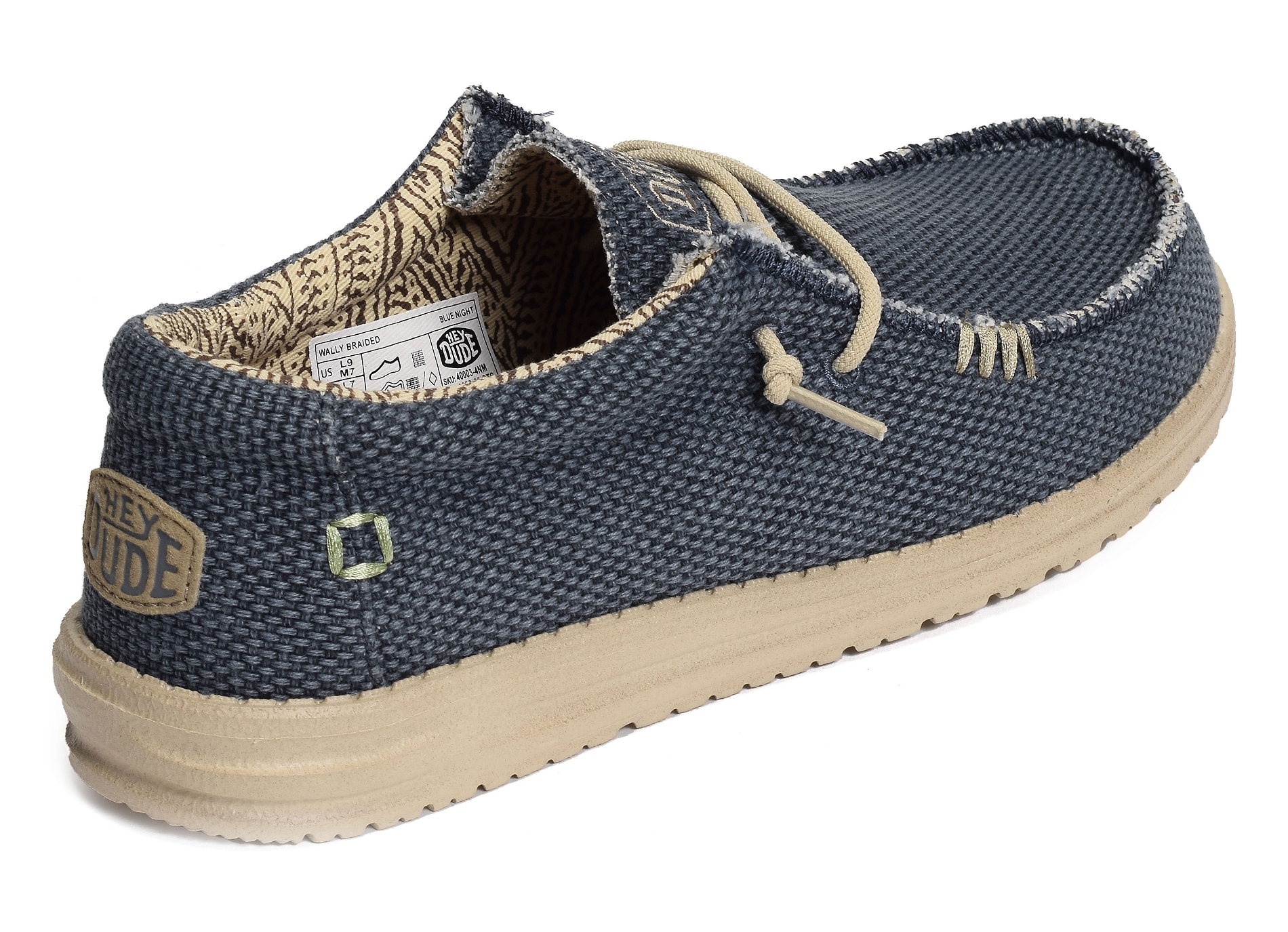 Dude Chaussures Lacets Wally Braided-5 Coloris 