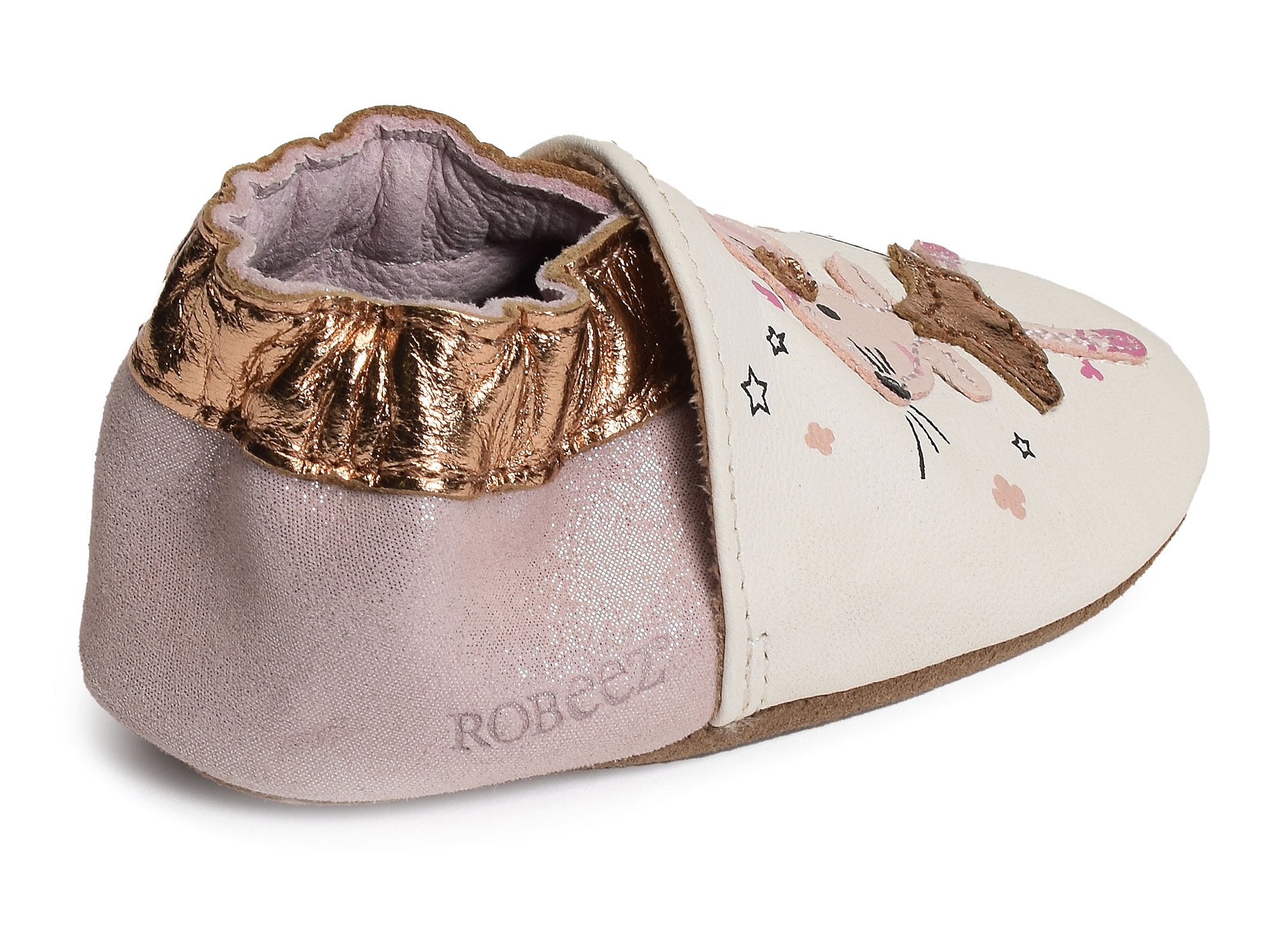 Chaussons bébé fille Robeez Dancing Mouse - Robeez - Chaussures