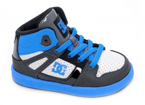 Sneakers DC Shoes REBOUND KIDS Noir Bleu (existe du 22 au 27)