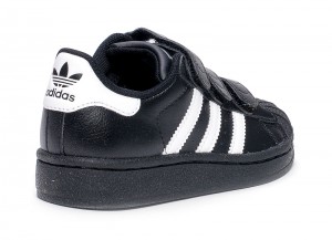 Baskets Adidas SUPERSTAR Noir Blanc pour garçon - À partir de 49 €