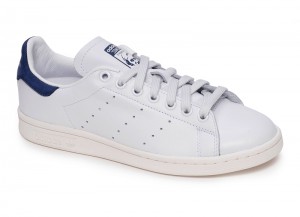 Baskets Adidas STAN SMITH WOMEN Blanc Bleu - 95 €