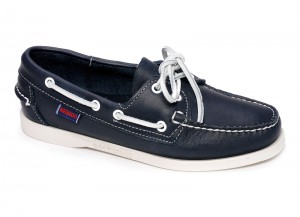 Chaussures bateau Sebago DOCKSIDES FEMME Marine - 145 €