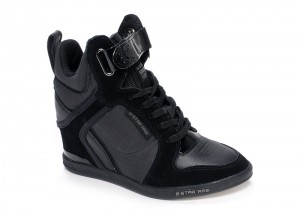 Sneakers compensées G-Star Raw Yard Wedge Belle Noir - 129 €