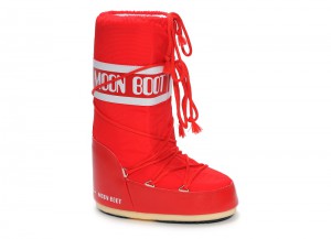 Bottes mixtes Moon Boot CLASSIC Rouge - À partir de 50 €