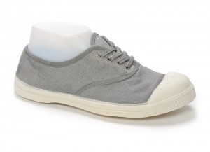 Bensimon tennis lacets Grise Claire